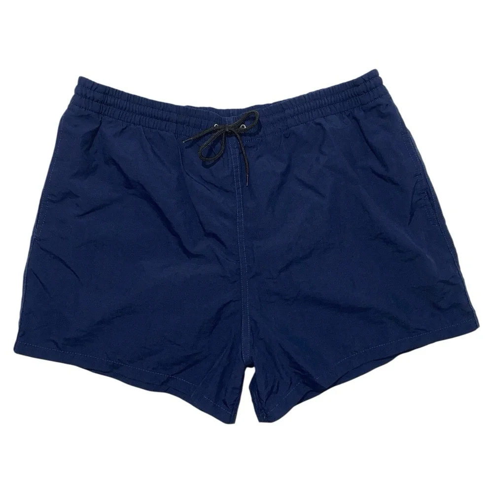 DOLCE & GABBANA Mare Swim Trunks EU 48 US 30 Waist Made In Italy Navy Blue
